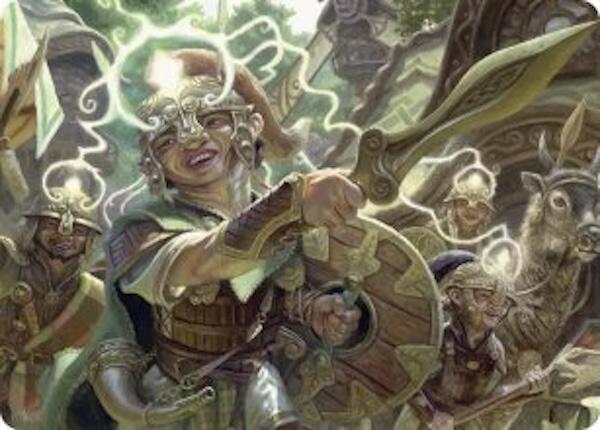 Thoughtweft Lieutenant Art Card [Lorwyn Eclipsed Art Series] | Deep Dive Games St. Marys