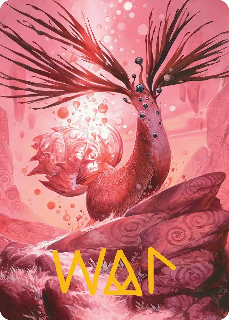 Catharsis Art Card (Gold-Stamped Signature) [Lorwyn Eclipsed Art Series] | Deep Dive Games St. Marys