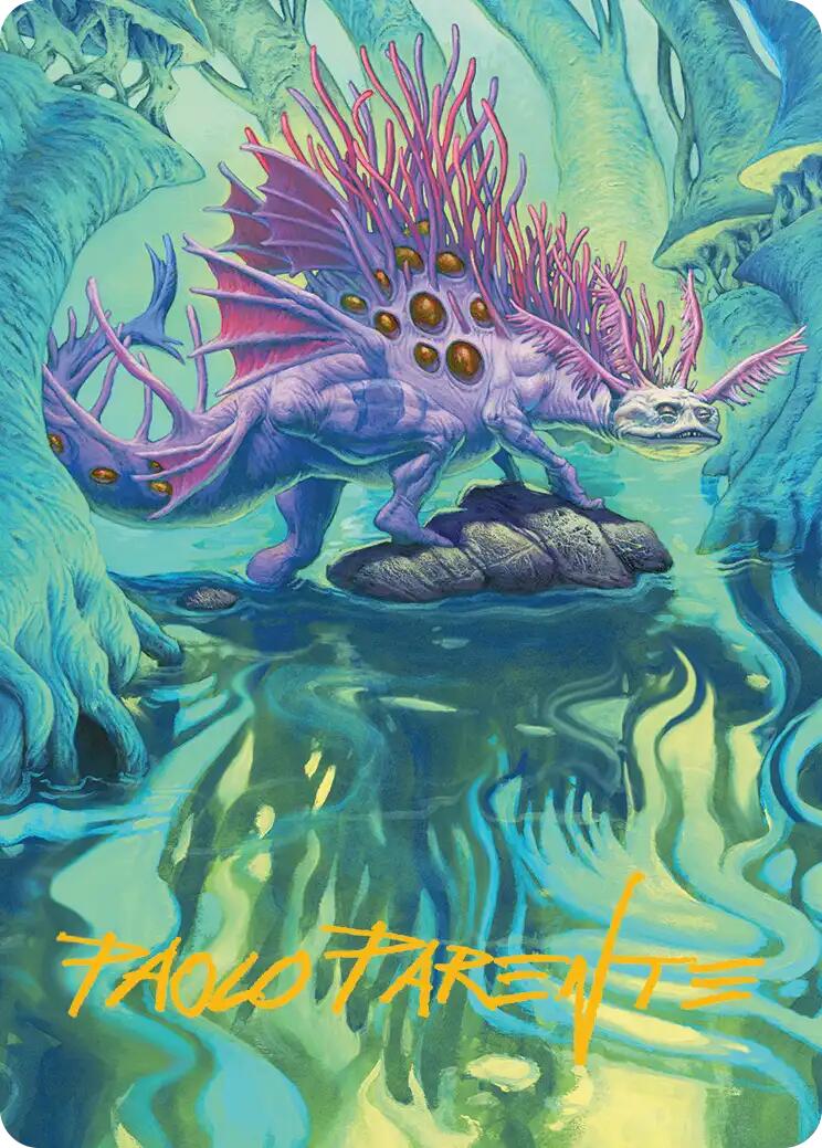 Wistfulness Art Card (Gold-Stamped Signature) [Lorwyn Eclipsed Art Series] | Deep Dive Games St. Marys
