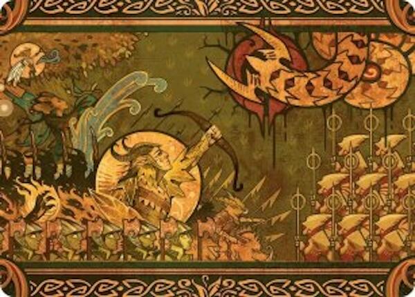 Chronicle of Victory Art Card [Lorwyn Eclipsed Art Series] | Deep Dive Games St. Marys