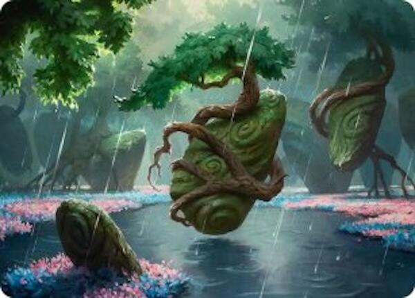 Rain-Slicked Copse Art Card [Lorwyn Eclipsed Art Series] | Deep Dive Games St. Marys