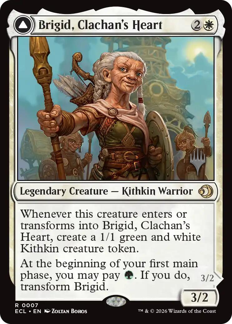Brigid, Clachan's Heart [Lorwyn Eclipsed Promos] | Deep Dive Games St. Marys