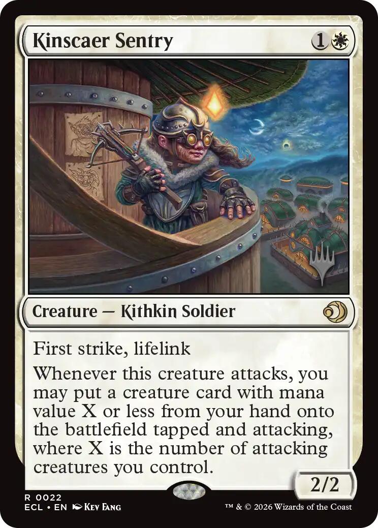 Kinscaer Sentry [Lorwyn Eclipsed Promos] | Deep Dive Games St. Marys