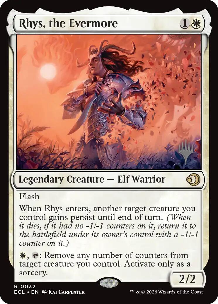Rhys, the Evermore [Lorwyn Eclipsed Promos] | Deep Dive Games St. Marys