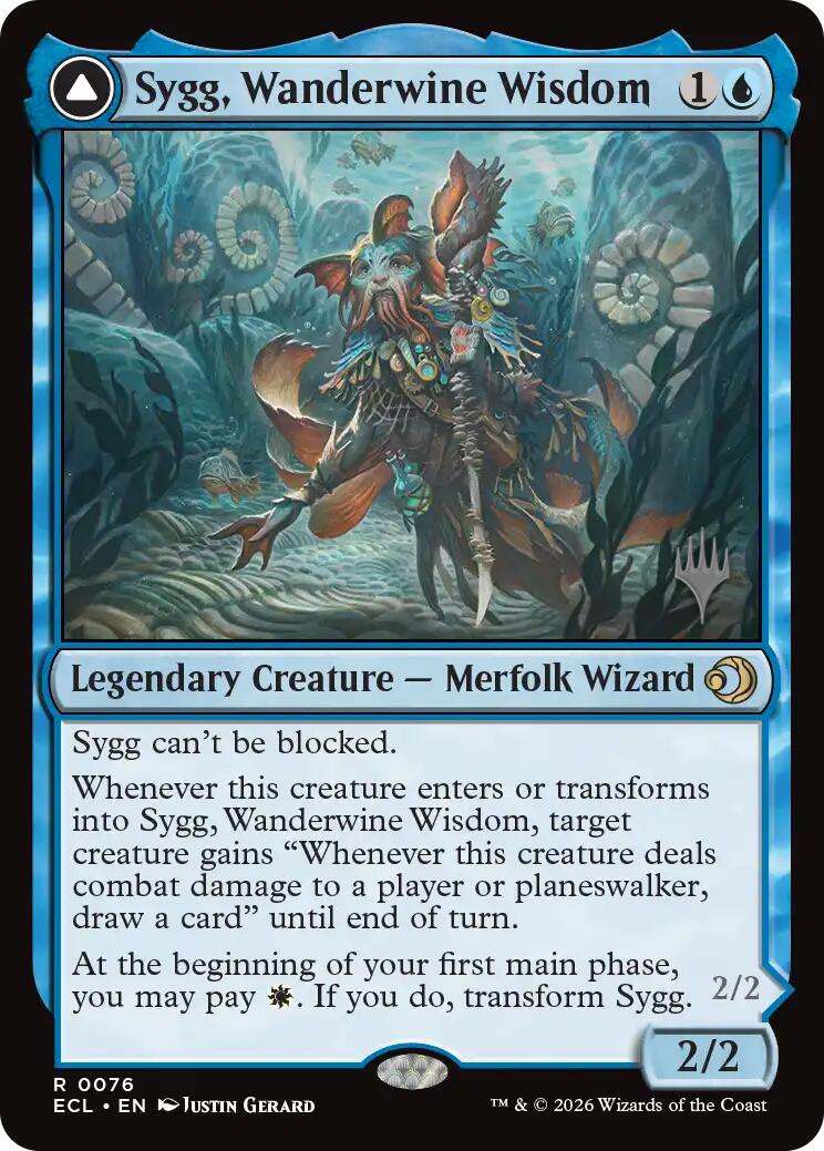 Sygg, Wanderwine Wisdom [Lorwyn Eclipsed Promos] | Deep Dive Games St. Marys