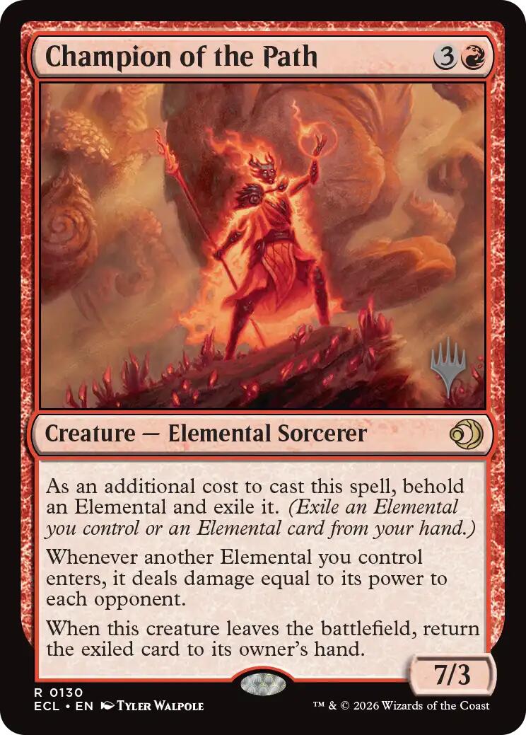Champion of the Path [Lorwyn Eclipsed Promos] | Deep Dive Games St. Marys