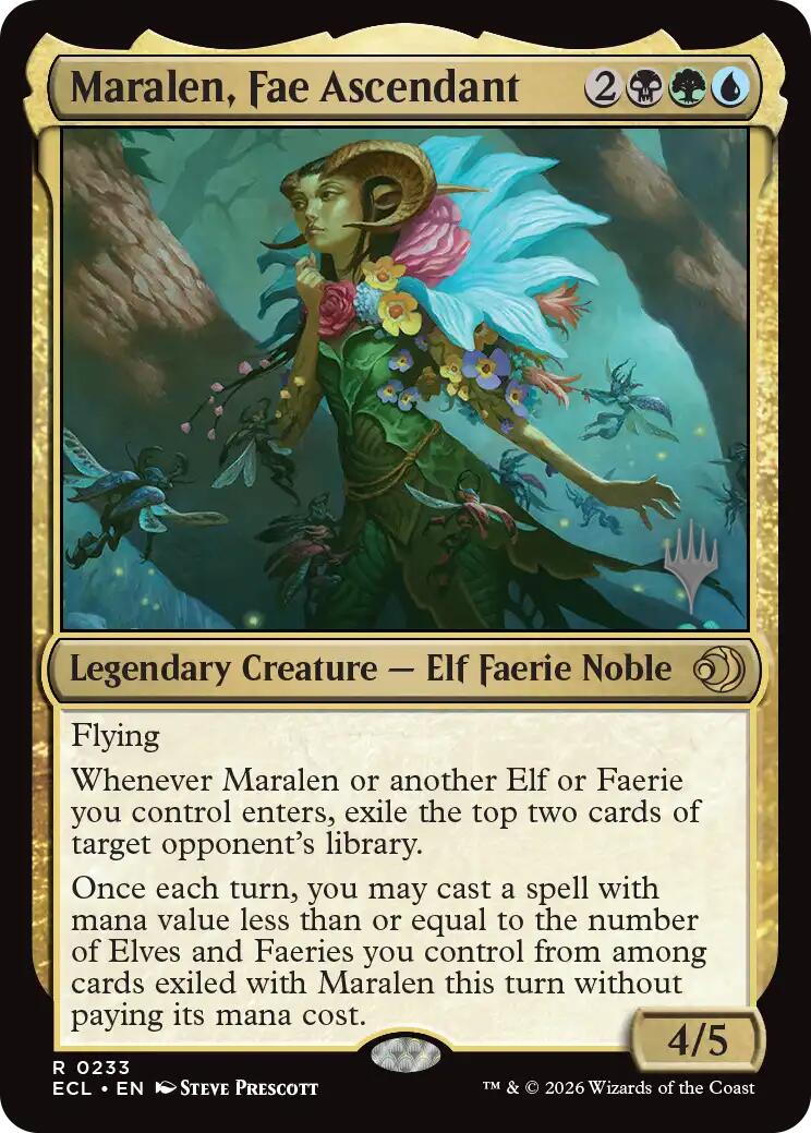 Maralen, Fae Ascendant [Lorwyn Eclipsed Promos] | Deep Dive Games St. Marys