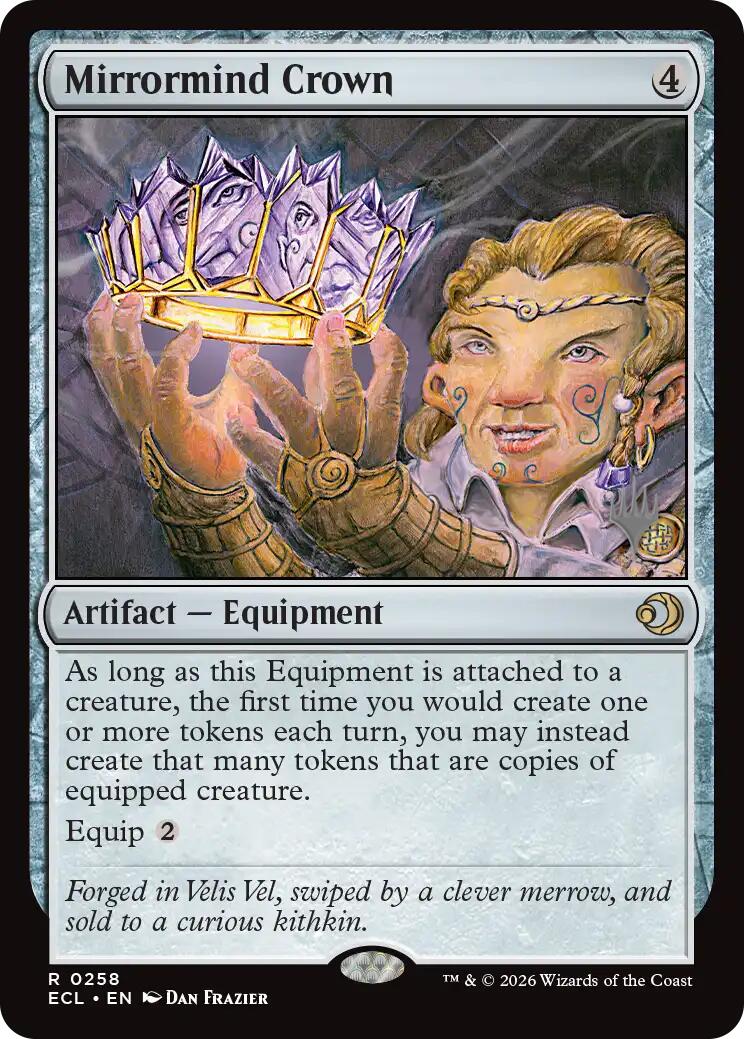 Mirrormind Crown [Lorwyn Eclipsed Promos] | Deep Dive Games St. Marys