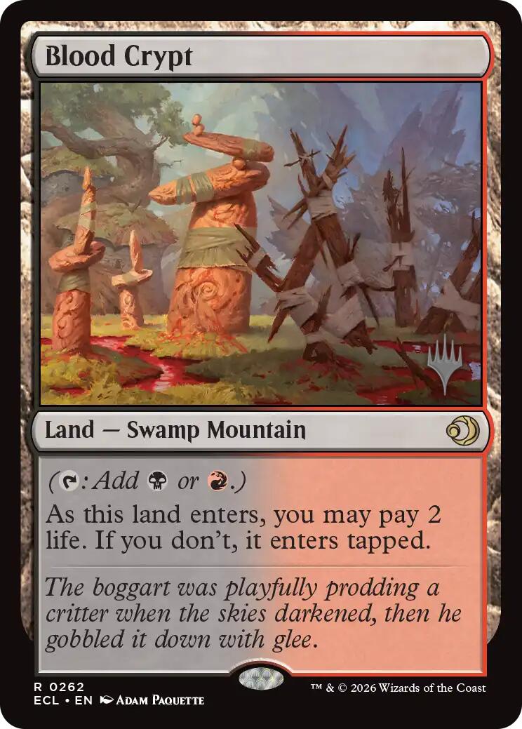 Blood Crypt [Lorwyn Eclipsed Promos] | Deep Dive Games St. Marys