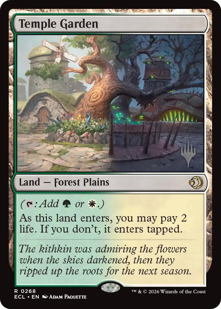 Temple Garden [Lorwyn Eclipsed Promos] | Deep Dive Games St. Marys