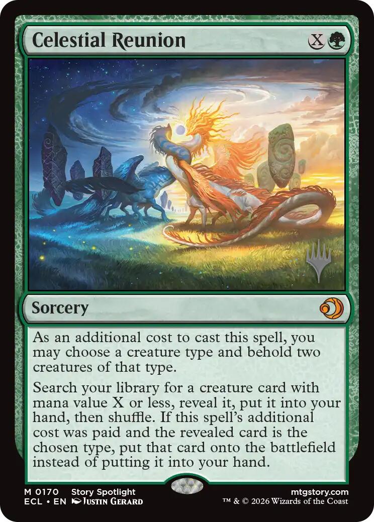 Celestial Reunion [Lorwyn Eclipsed Promos] | Deep Dive Games St. Marys