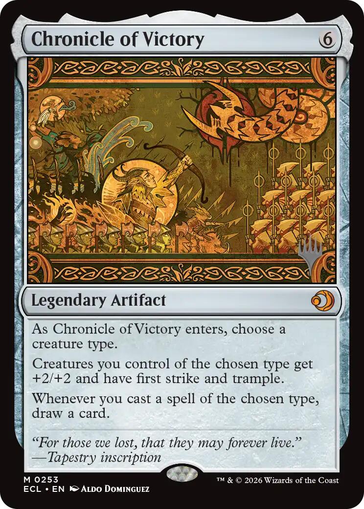 Chronicle of Victory [Lorwyn Eclipsed Promos] | Deep Dive Games St. Marys