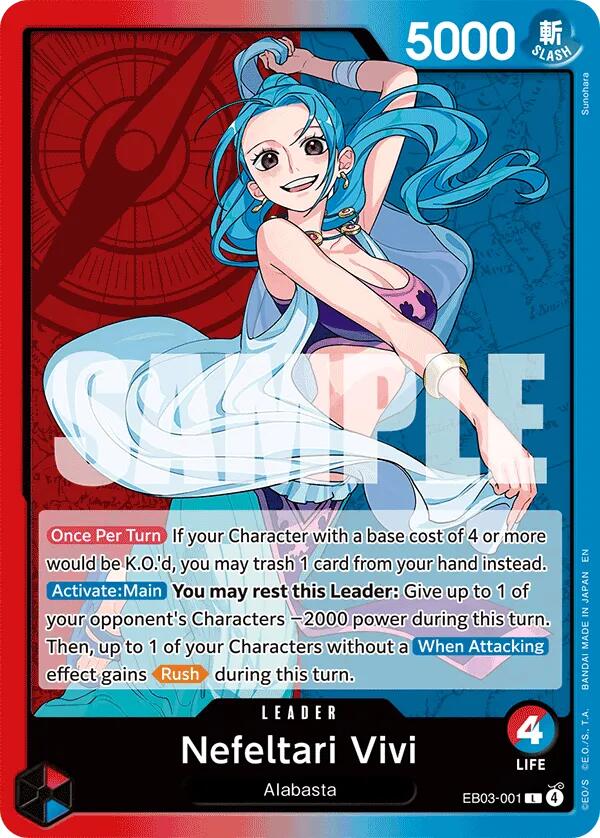Nefeltari Vivi - 001 [Extra Booster: One Piece Heroines Edition] | Deep Dive Games St. Marys