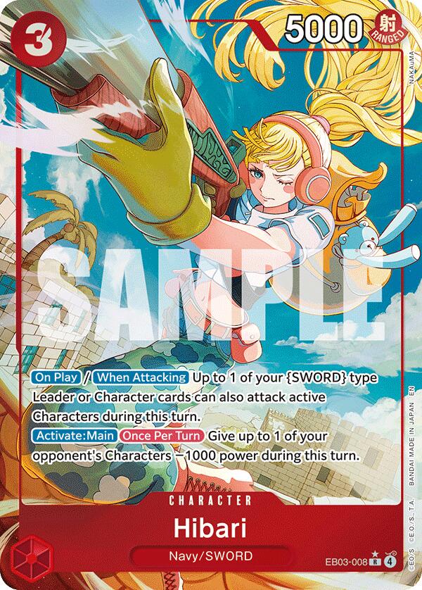Hibari (Alternate Art) [Extra Booster: One Piece Heroines Edition] | Deep Dive Games St. Marys