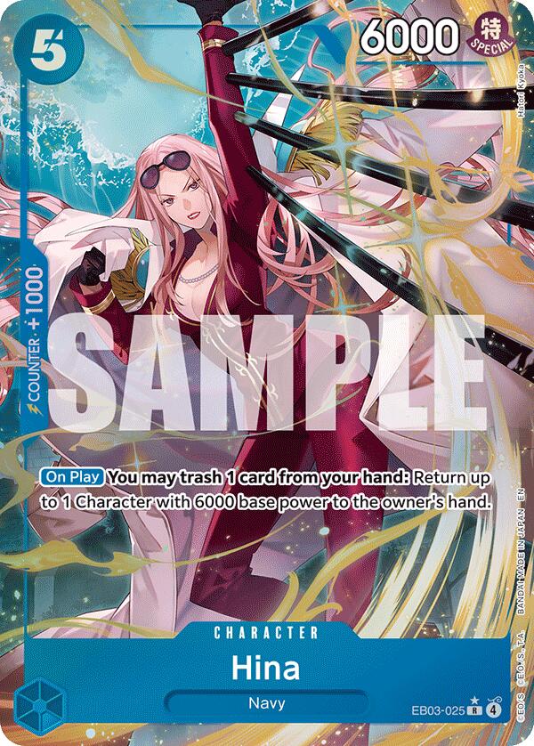 Hina (Alternate Art) [Extra Booster: One Piece Heroines Edition] | Deep Dive Games St. Marys