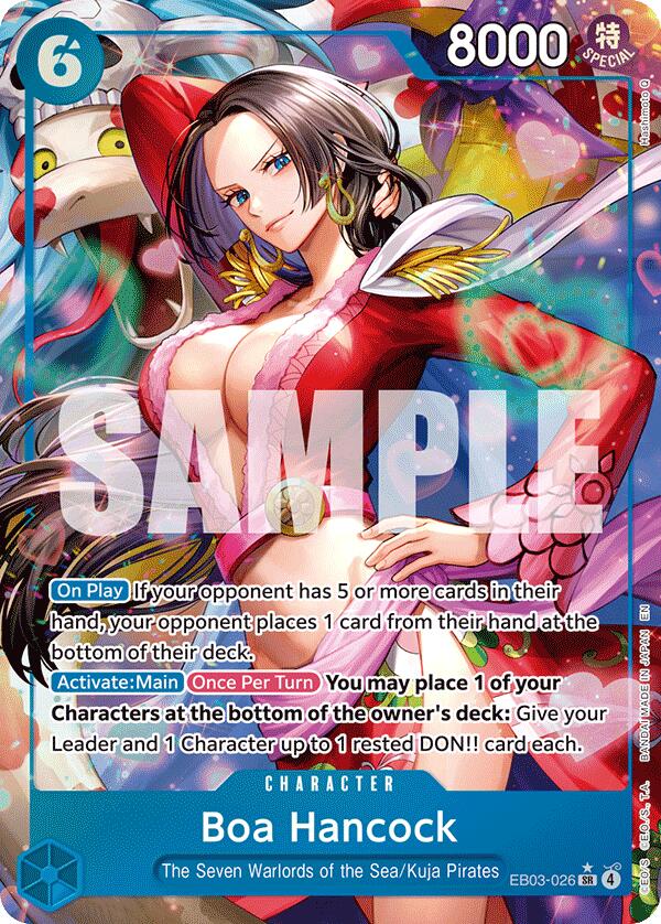 Boa Hancock (Alternate Art) [Extra Booster: One Piece Heroines Edition] | Deep Dive Games St. Marys