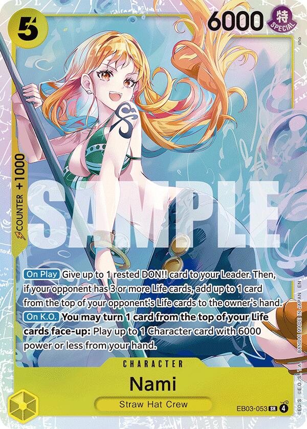 Nami [Extra Booster: One Piece Heroines Edition] | Deep Dive Games St. Marys