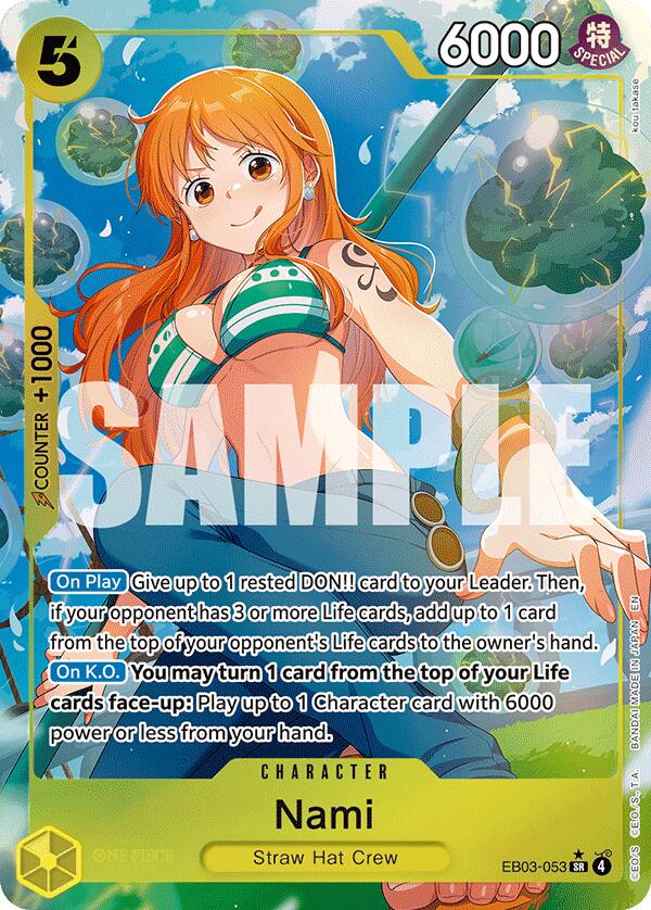 Nami (Alternate Art) [Extra Booster: One Piece Heroines Edition] | Deep Dive Games St. Marys