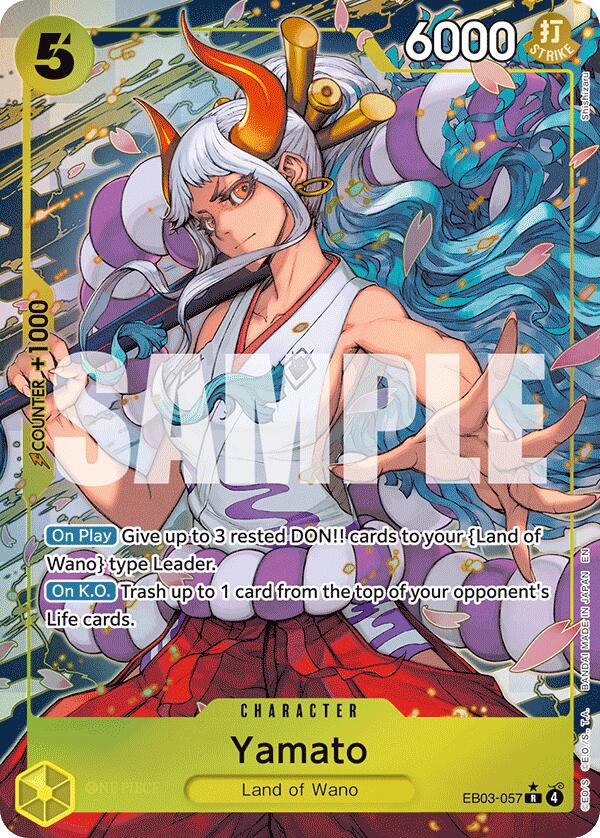 Yamato (Alternate Art) [Extra Booster: One Piece Heroines Edition] | Deep Dive Games St. Marys
