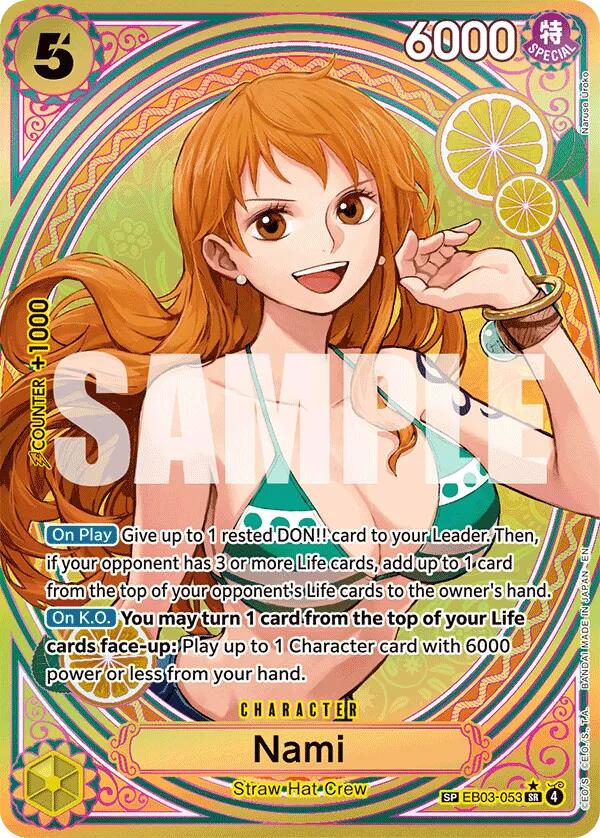 Nami (SP) [Extra Booster: One Piece Heroines Edition] | Deep Dive Games St. Marys