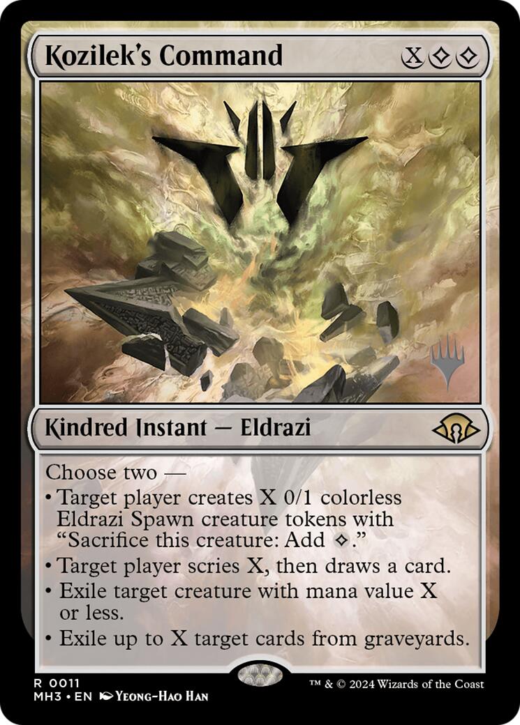 Kozilek's Command [Lorwyn Eclipsed Promos] | Deep Dive Games St. Marys
