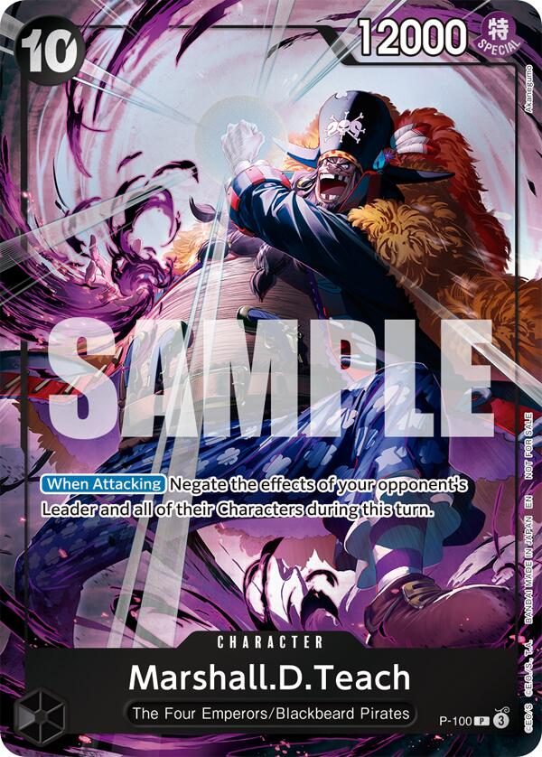 Marshall.D.Teach (Event Pack Vol. 8) [One Piece Promotion Cards] | Deep Dive Games St. Marys
