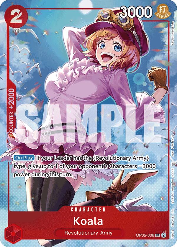 Koala (OP05-006) [Extra Booster: One Piece Heroines Edition] | Deep Dive Games St. Marys