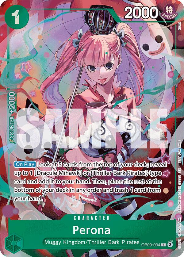 Perona (OP09-034) [Extra Booster: One Piece Heroines Edition] | Deep Dive Games St. Marys