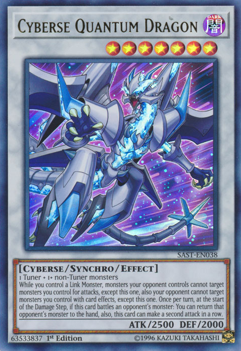 Cyberse Quantum Dragon [SAST-EN038] Ultra Rare | Deep Dive Games St. Marys