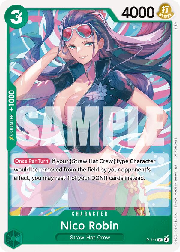 Nico Robin (Heroines Battle Pack) [One Piece Promotion Cards] | Deep Dive Games St. Marys