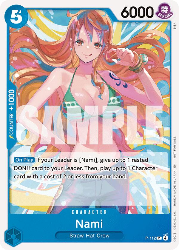 Nami (Heroines Battle Pack) [One Piece Promotion Cards] | Deep Dive Games St. Marys