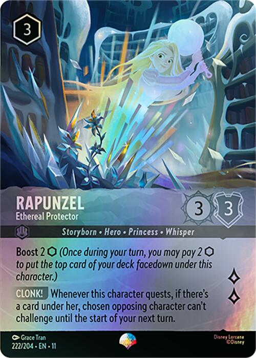 Rapunzel - Ethereal Protector (Epic) (222/204) [Winterspell] | Deep Dive Games St. Marys