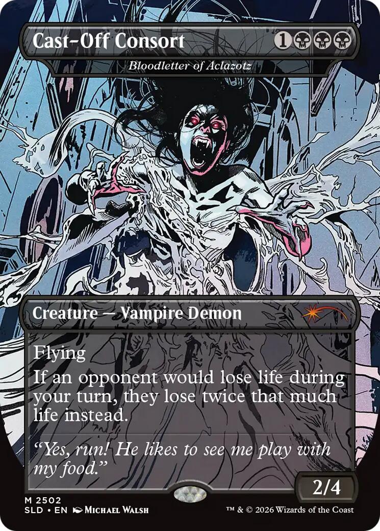 Cast-Off Consort - Bloodletter of Aclazotz [Secret Lair Drop Series] | Deep Dive Games St. Marys