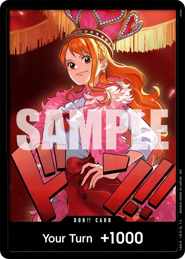 DON!! Card (Nami) [Extra Booster: One Piece Heroines Edition] | Deep Dive Games St. Marys