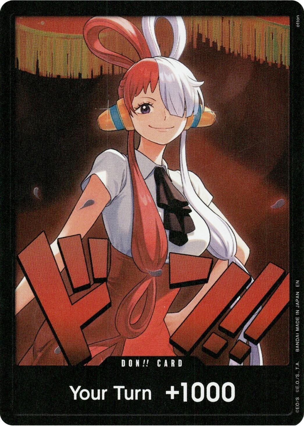 DON!! Card (Uta) [Extra Booster: One Piece Heroines Edition] | Deep Dive Games St. Marys