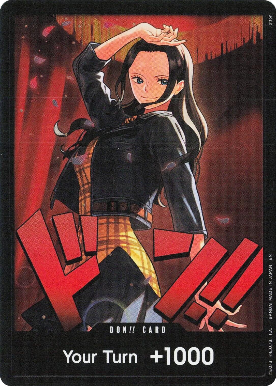 DON!! Card (Nico Robin) [Extra Booster: One Piece Heroines Edition] | Deep Dive Games St. Marys