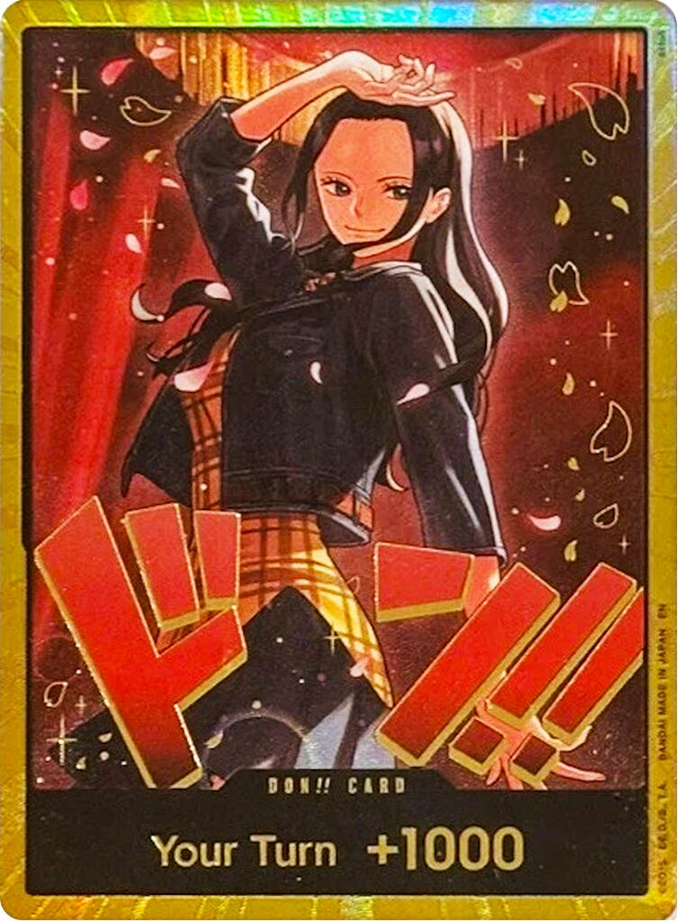 DON!! Card (Nico Robin) (Gold) [Extra Booster: One Piece Heroines Edition] | Deep Dive Games St. Marys