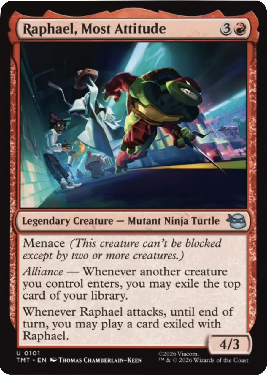 Raphael, Most Attitude [Teenage Mutant Ninja Turtles] | Deep Dive Games St. Marys