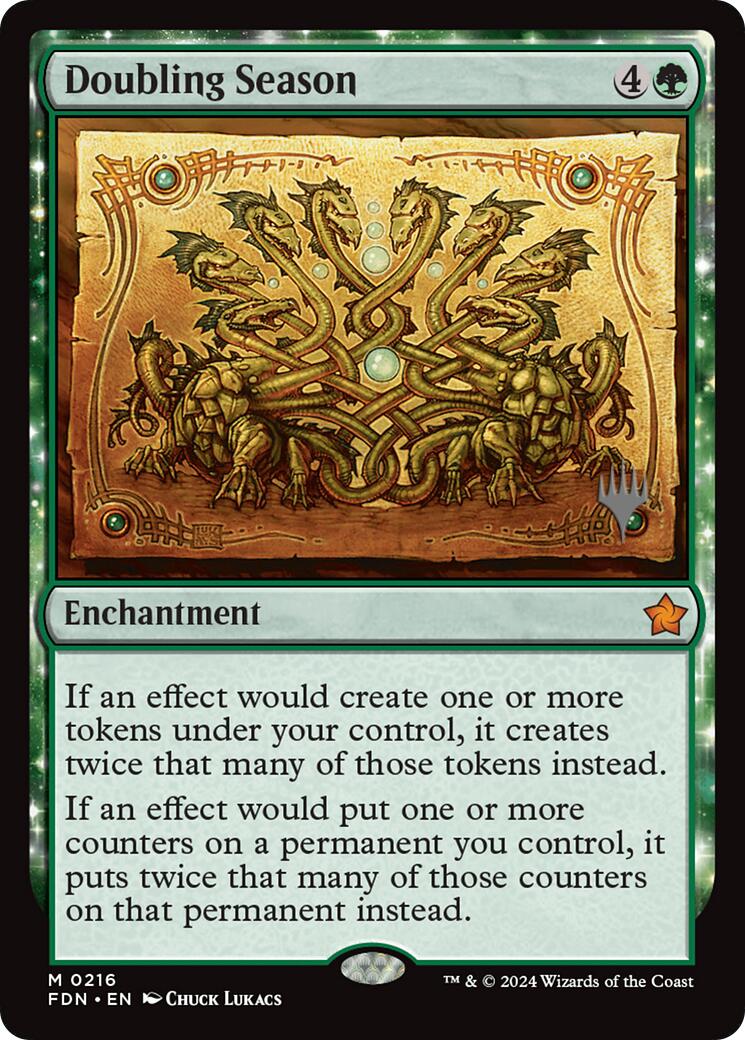 Doubling Season [Foundations Promos] | Deep Dive Games St. Marys