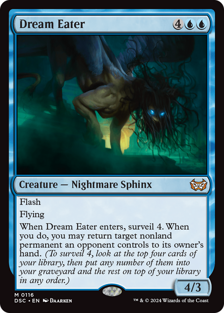 Dream Eater [Duskmourn: House of Horror Commander] | Deep Dive Games St. Marys