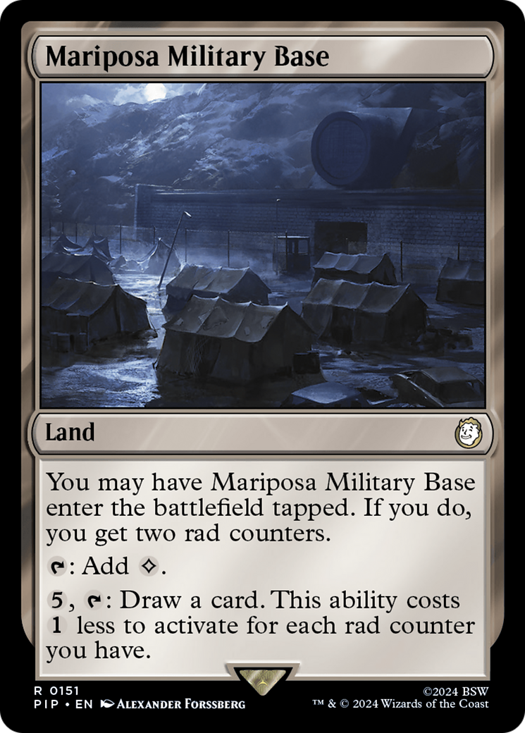 Mariposa Military Base [Fallout] | Deep Dive Games St. Marys