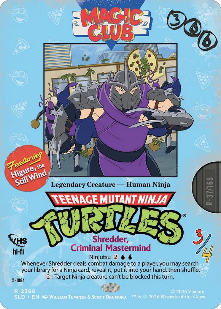 Shredder, Criminal Mastermind - Higure, the Still Wind [Secret Lair Drop Series] | Deep Dive Games St. Marys
