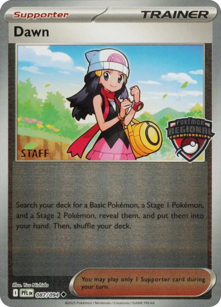 Dawn (087/094) (Regional Championship) [Staff] [League & Championship Cards] | Deep Dive Games St. Marys