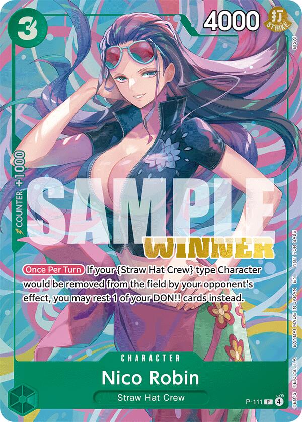 Nico Robin (Heroines Battle Winner Pack) [One Piece Promotion Cards] | Deep Dive Games St. Marys