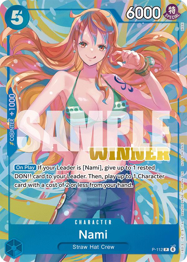 Nami (Heroines Battle Winner Pack) [One Piece Promotion Cards] | Deep Dive Games St. Marys