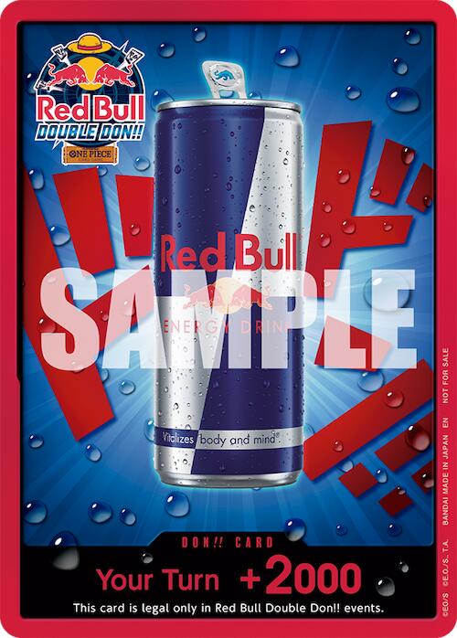 DON!! Card (Red Bull Double Don!!) [One Piece Promotion Cards] | Deep Dive Games St. Marys