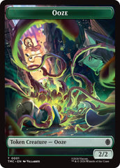 Ooze // Clue Double-Sided Token [Teenage Mutant Ninja Turtles Commander Tokens] | Deep Dive Games St. Marys