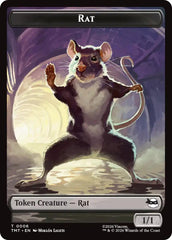 Rat // Food Double-Sided Token [Teenage Mutant Ninja Turtles Tokens] | Deep Dive Games St. Marys