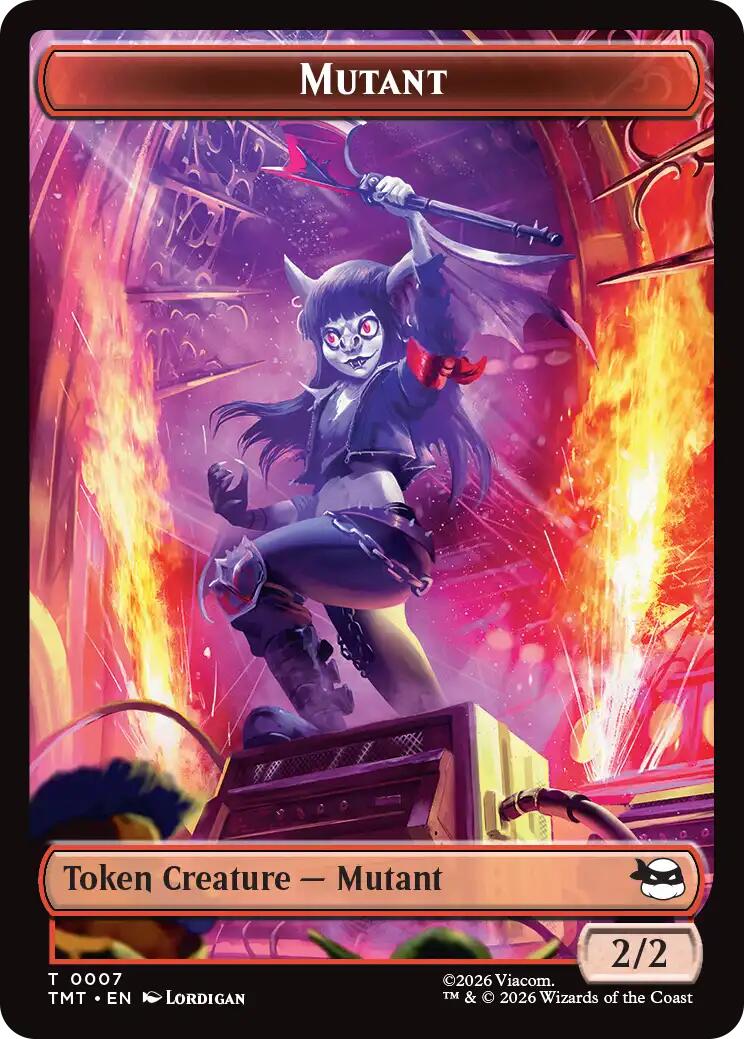 Mutant // Mutagen Double-Sided Token [Teenage Mutant Ninja Turtles Tokens] | Deep Dive Games St. Marys