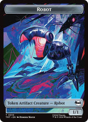 Robot // Food Double-Sided Token [Teenage Mutant Ninja Turtles Tokens] | Deep Dive Games St. Marys